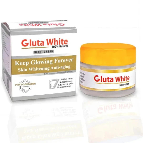 Gluta Whitening Cream – Male & Female;Even Skin Tone & Deep Nourishment Formula