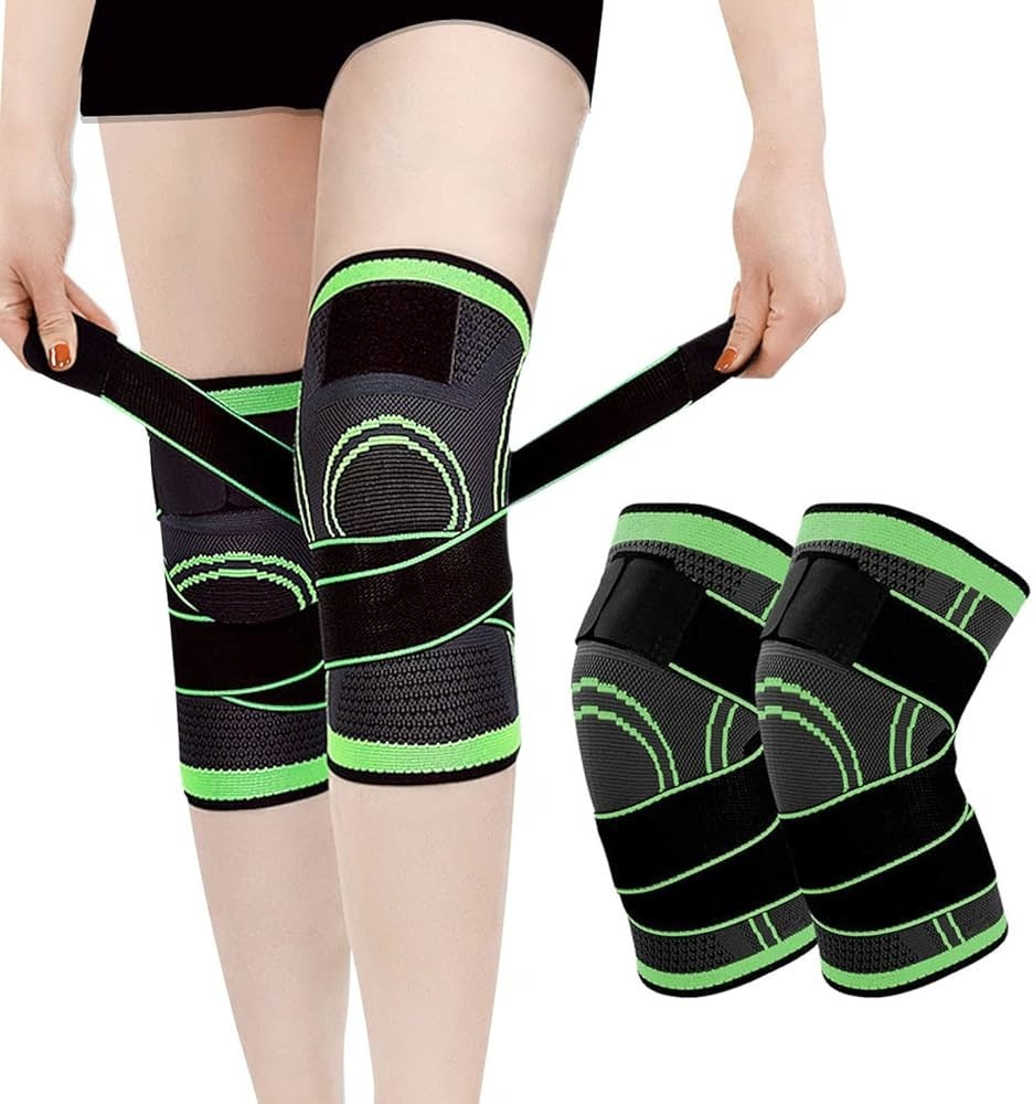3D Knee Spotted Compression Sleeve – Support & Pain Relief