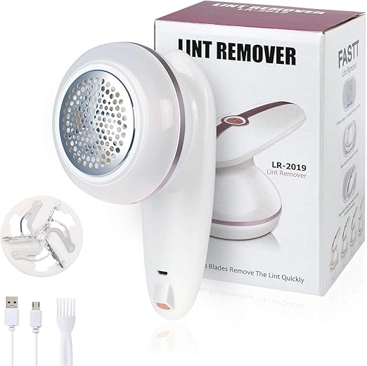 Electric Lint Remover & Sweater Shaver – Rechargeable Fabric Shaver for Clothes