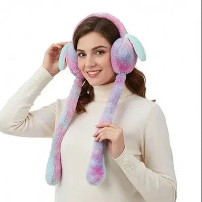 Dancing Earmuff with Sound Effect β Fun Moving Plush Earmuffs for Kids & Teens