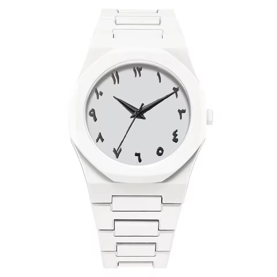White Aura Watch – Man & Women || Elegant Minimalist Timepiece for Everyday Style