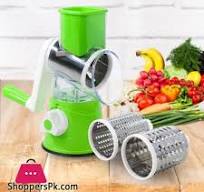 Multi-Functional Manual Rotary Vegetable Cutter – Easy & Fast Food Slicer