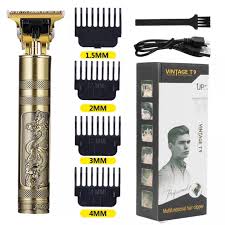 Metal N-Body Vintage T9 Professional Hair & Beard Trimmer – Precision Grooming Tool