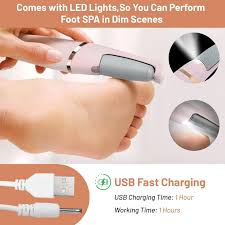 Rechargeable Electric Pedi Foot File – Smooth & Soft Feet at Home