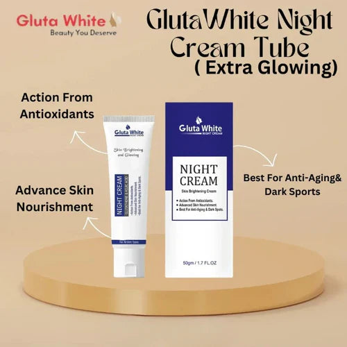 GULATA Night Whitening Cream – Deep Repair & Skin Brightening Formula