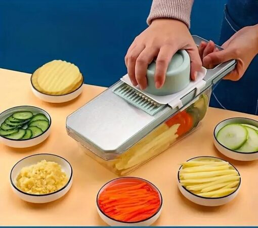 5 in 1 Multi-Functional Vegetable Cutter – Fast & Easy Kitchen Tool