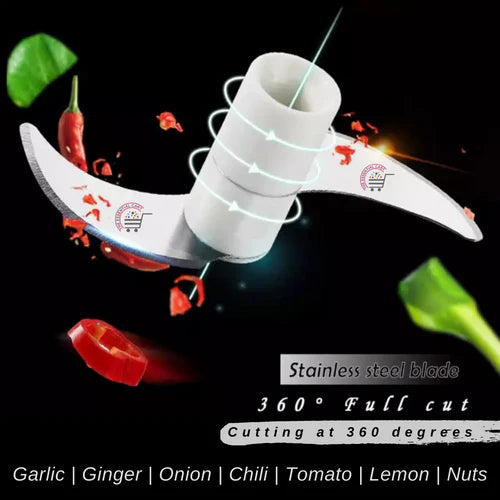 Mini Speedy Chopper – Fast Vegetable & Food Cutter (Hand Press)