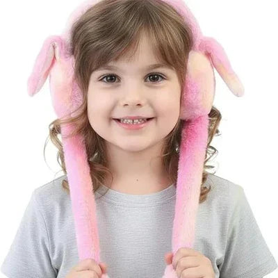 Dancing Earmuff with Sound Effect – Fun Moving Plush Earmuffs for Kids & Teens
