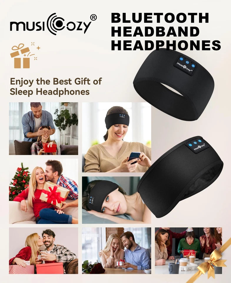 Sleep Headphones – Comfortable Wireless Headband for Relaxation & Sleep