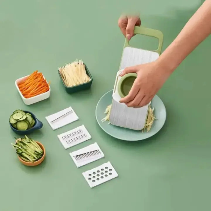 5 in 1 Multi-Functional Vegetable Cutter – Fast & Easy Kitchen Tool